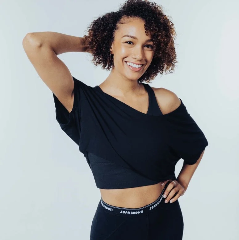 Limited-Time Sale On Stylish Yoga Apparel Slouchy Crop Tee