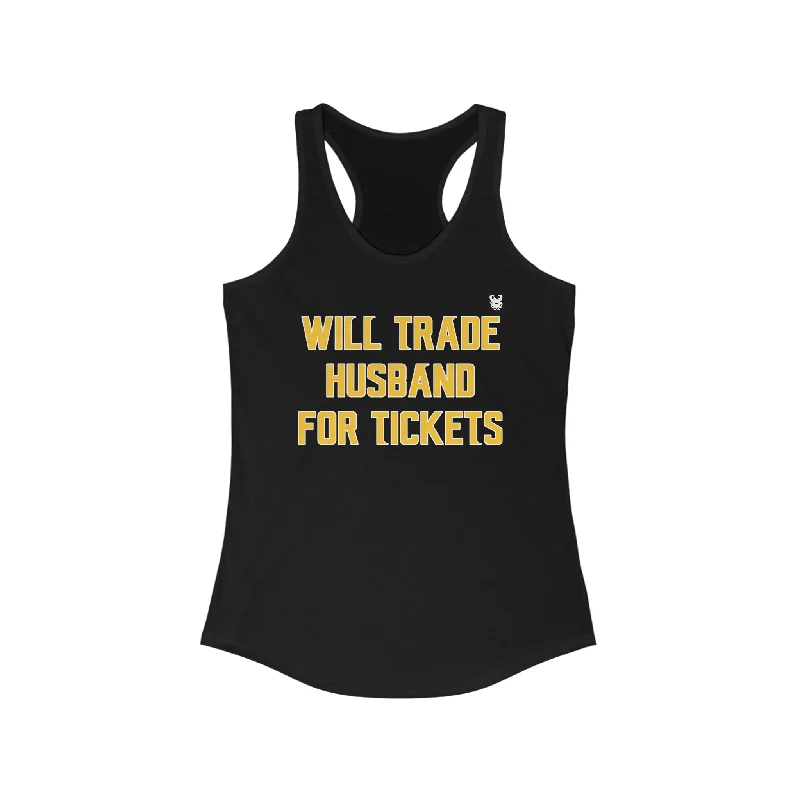Yoga Apparel Designed For Movement At Lower Prices Ladies Ideal Racerback Tank - Husband for Tickets