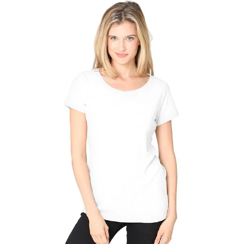 Limited-Time Sale On Stylish Yoga Apparel Ladies Recycled Triblend Yoga Tee Shirt