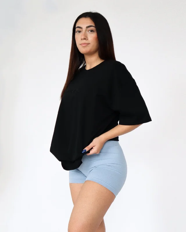 Soft, Stretchy, And Super Affordable Yoga Wear Leo T-Shirt - Black