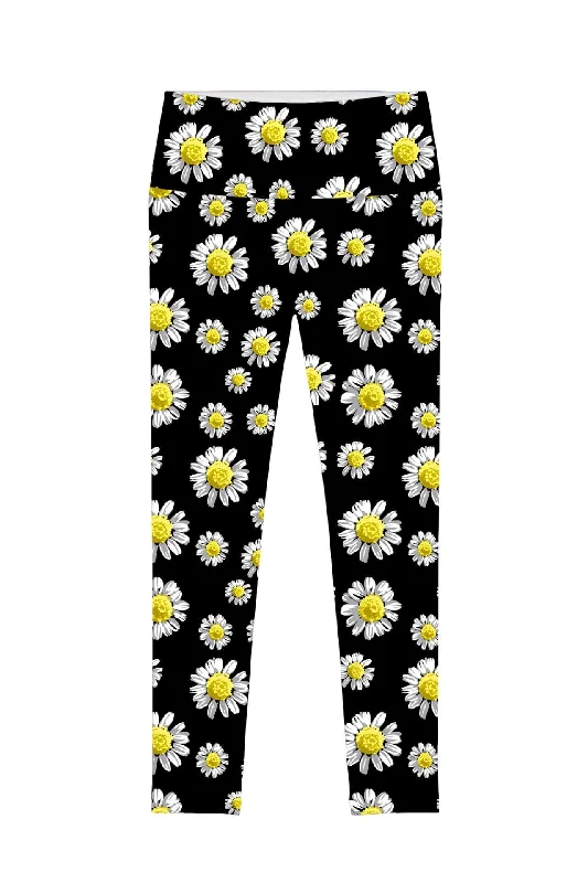 Move With Confidence In Discounted Yoga Outfits Little Oopsy Daisy Lucy Floral Performance Leggings - Women