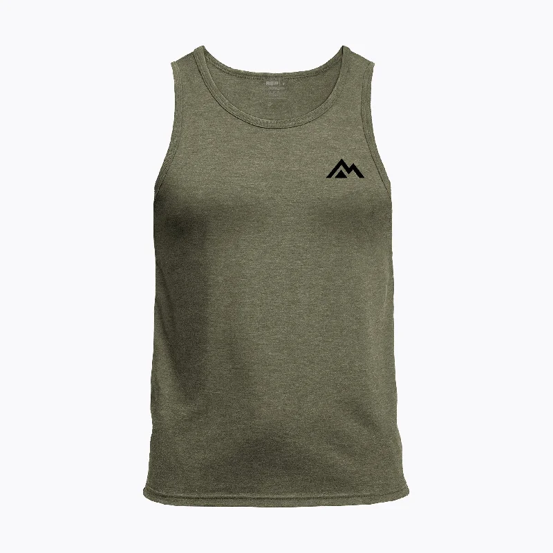 Breathe, Stretch, And Save On Yoga Apparel Men's Peak Tri-Blend Tank