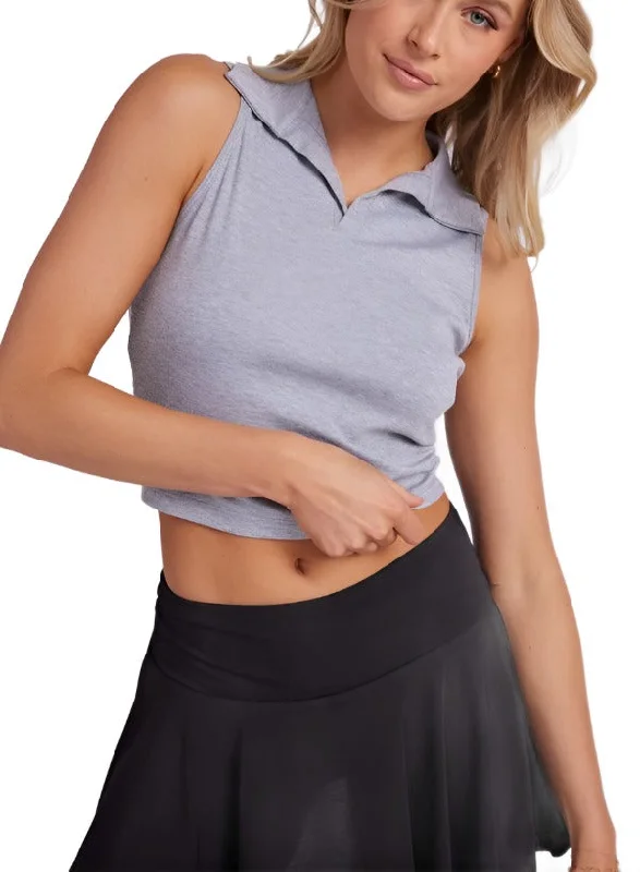 Master Every Pose With Premium Yoga Wear Deals Onzie Flow Yoga Crop Polo Tank 3842