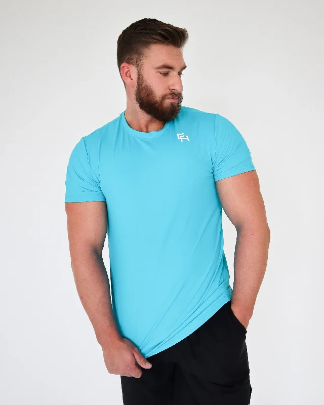 Elevate Your Style And Practice For Less Performance T-Shirt - Sky