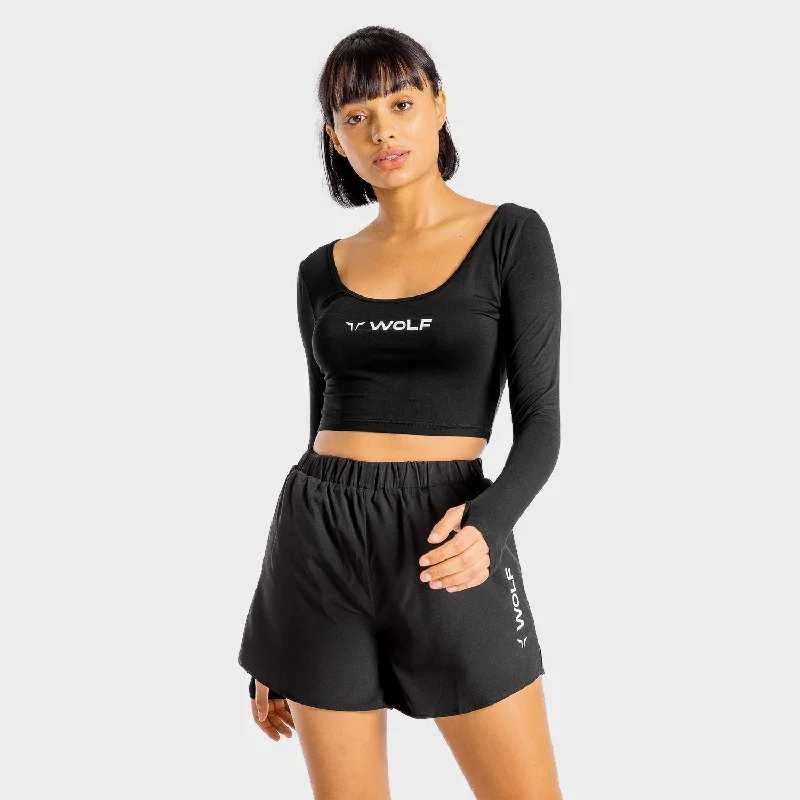 Unmissable Deals On Flexible Yoga Apparel Primal Crop Tee - Onyx
