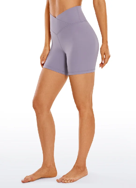 Your Practice Deserves The Best—At Better Prices Butterluxe Shorts 5"- V Cross Waist