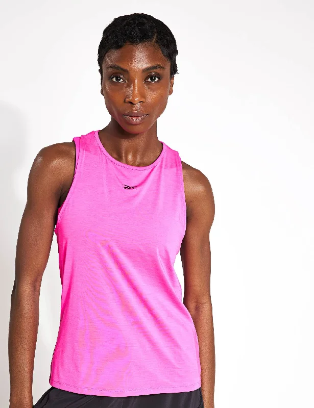 Limited-Time Savings On Yoga Leggings And Tops Chill Athletic Tank Top - Laser Pink
