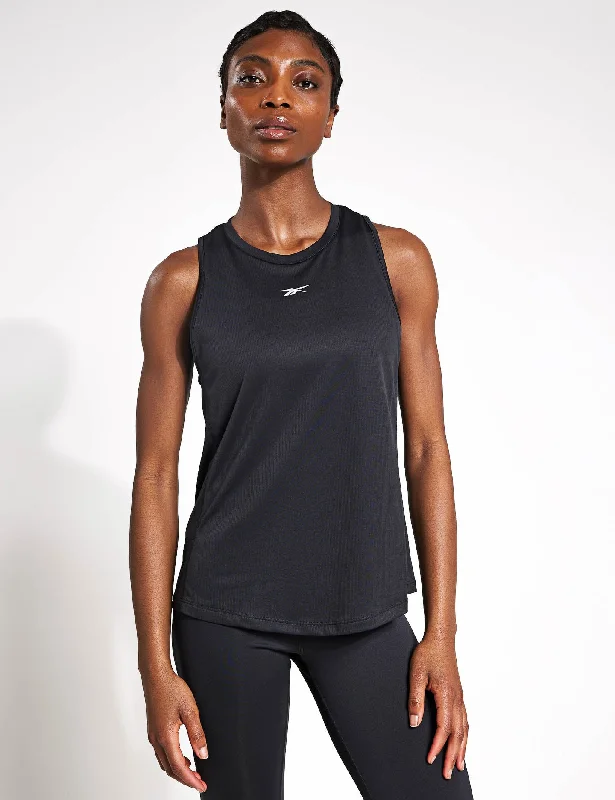 Don't Miss Out On Premium Yoga Wear Deals Running Speedwick Tank Top - Night Black