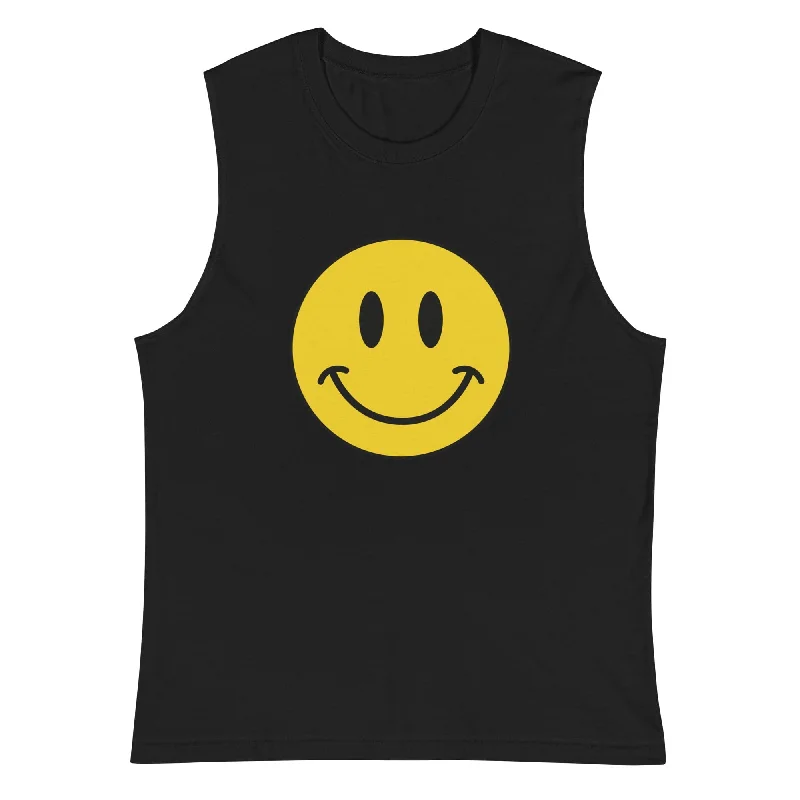 Your Yoga Essentials, Now At Lower Prices Smiley Face Muscle Tank
