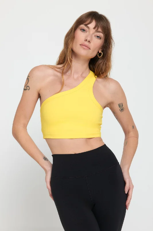 Master Every Pose With Premium Yoga Wear Deals Cruz One Shoulder Tank