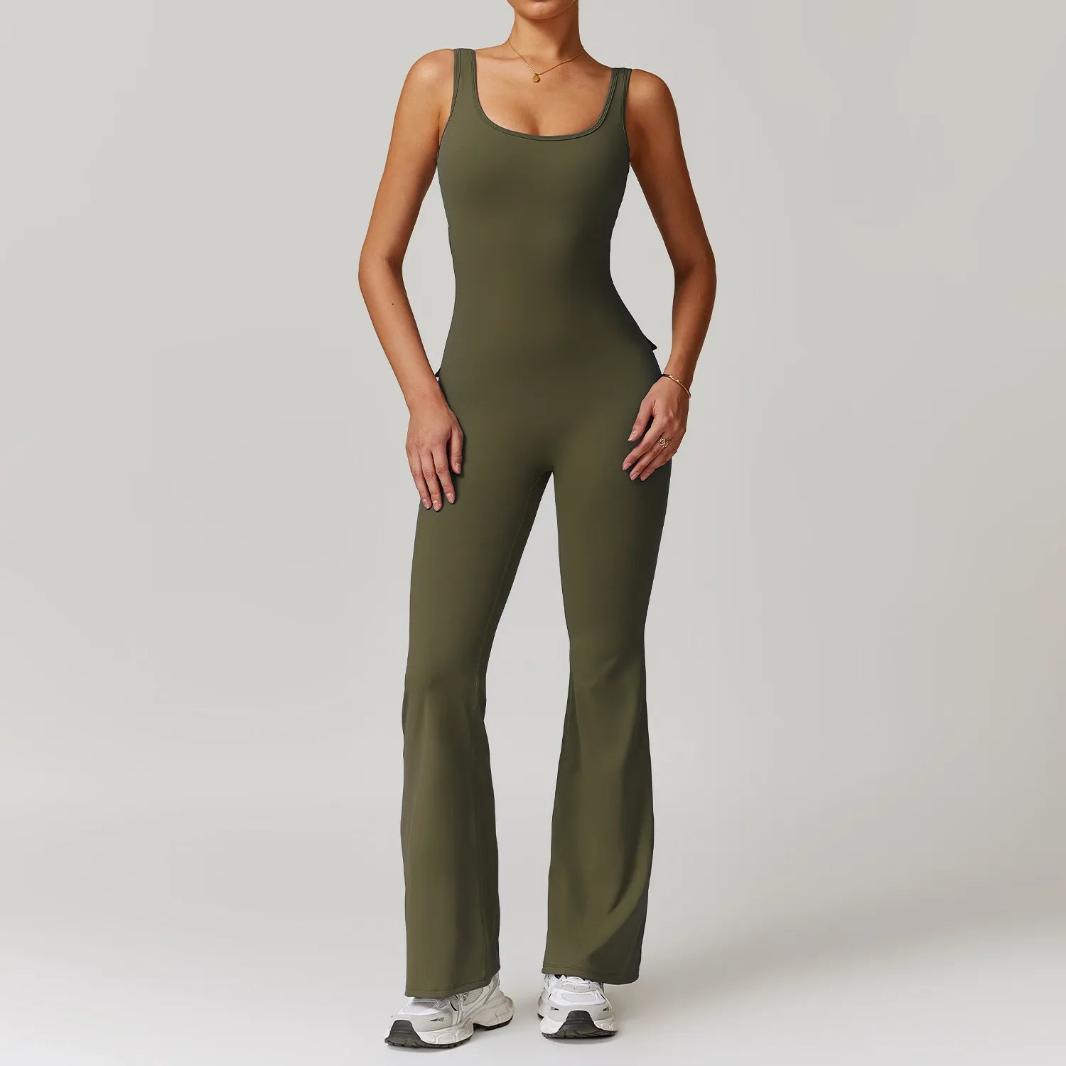 Your Yoga Wardrobe, Upgraded For Less SPARK Hip Lift Jumpsuit with Pockets ZC8902