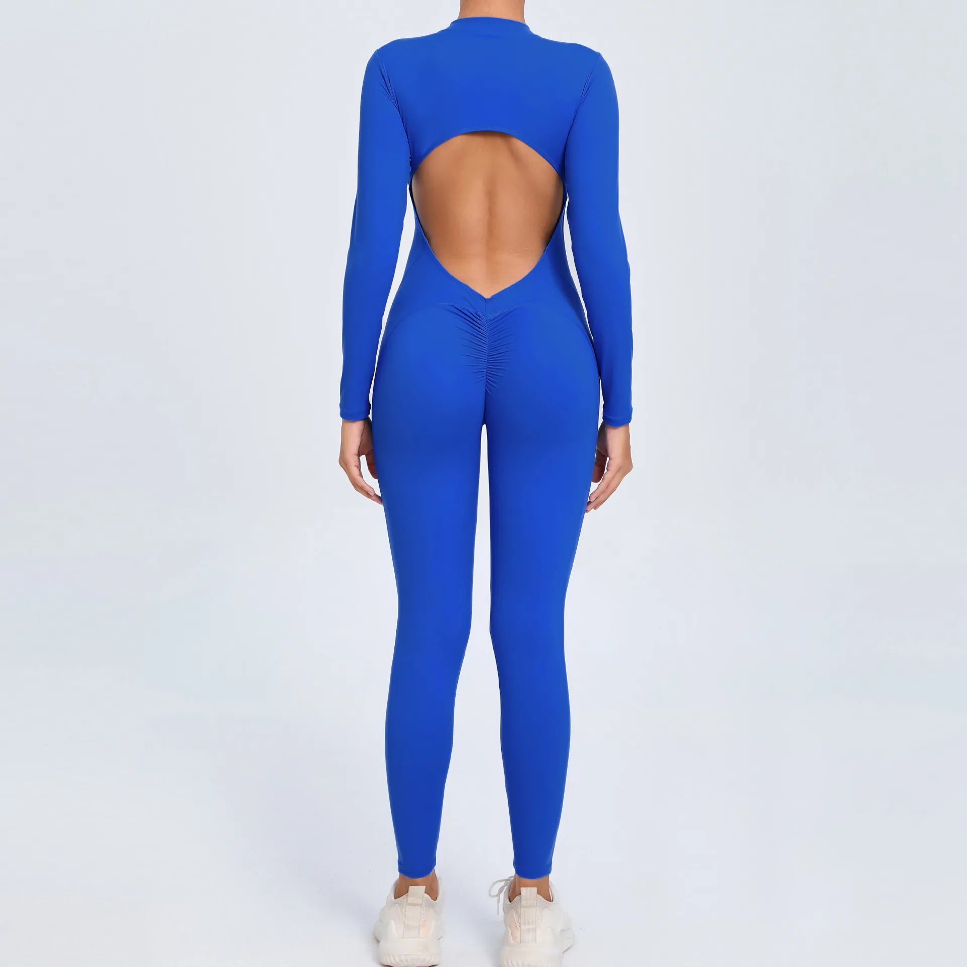 Sweat In Style With Yoga Clothing Discounts SPARK Hollow Back Jumpsuit TFZY02