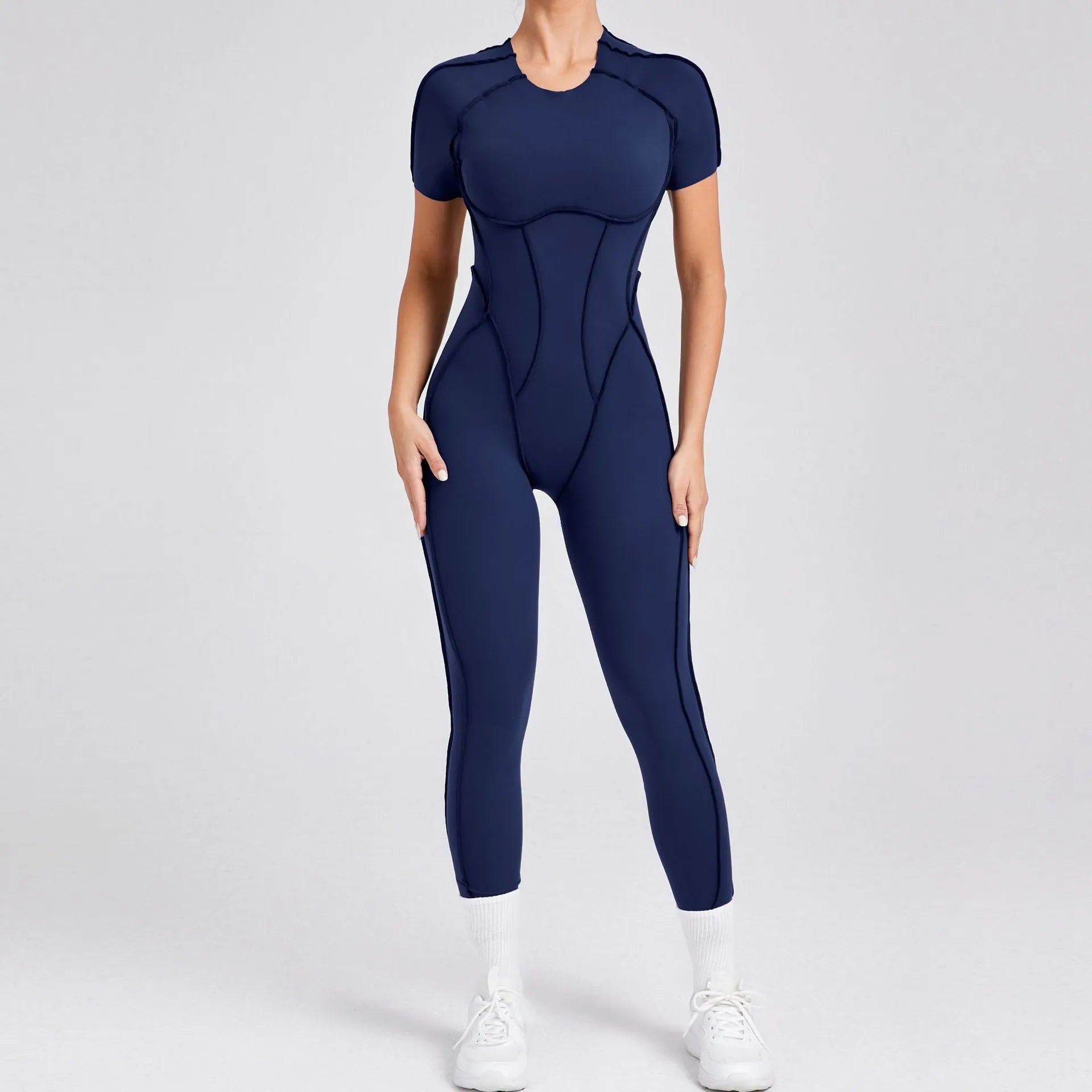 Look Good, Feel Good, And Save Big SPARK Open Back Jumpsuit TF88201