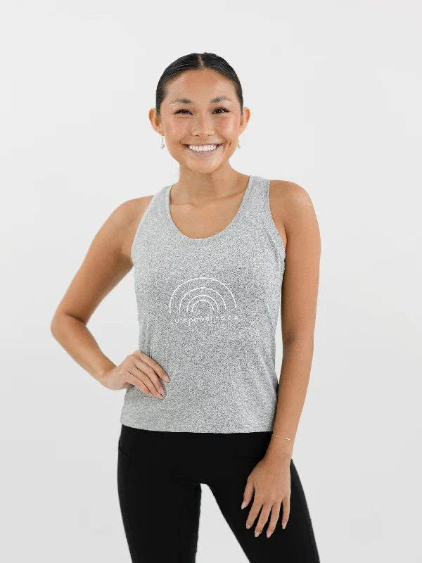 Performance Yoga Wear Now At Exclusive Discounts CorePower Yoga Half Glow Active Racerback