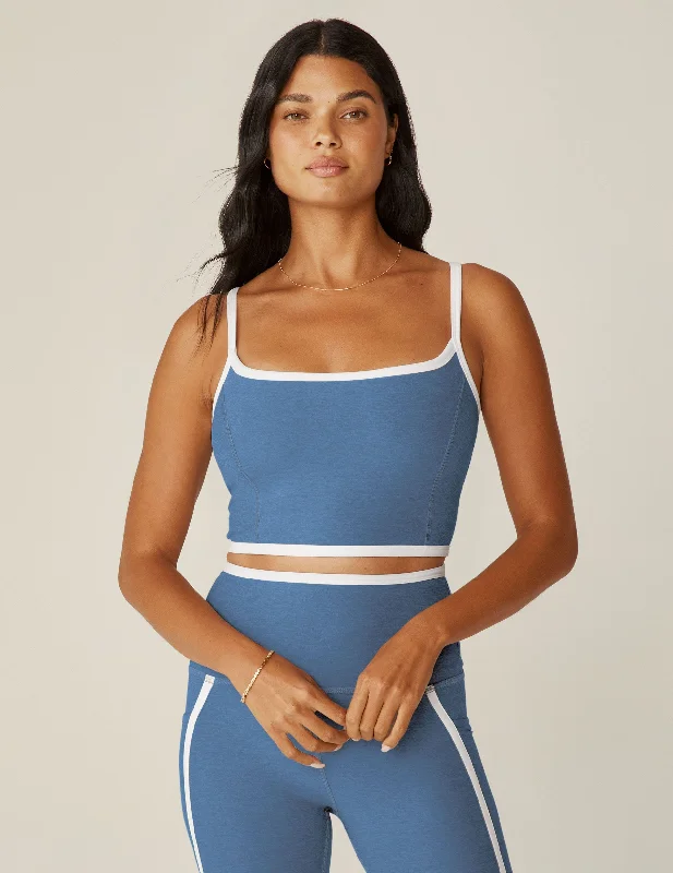 Comfortable, Stylish, And Now More Affordable Beyond Yoga Spacedye New Moves High Cropped Tank