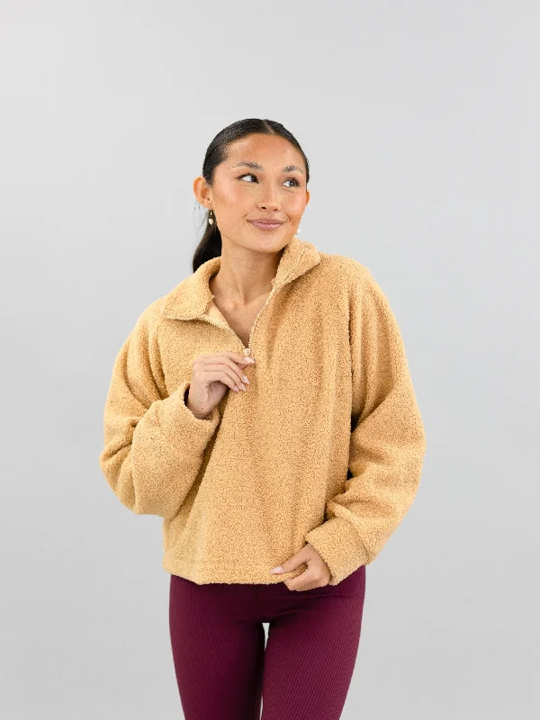 Embrace Comfort With Yoga Wear On Sale Year of Ours Lucia Half Zip