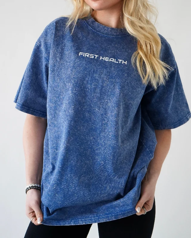 Shop High-Quality Yoga Apparel At Exclusive Discounts Vintage Tee - Denim