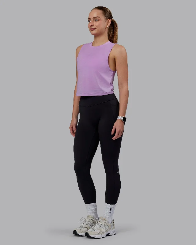 From Warm-Ups To Cooldowns, Shop And Save Vital Cropped Training Tank - Light Violet