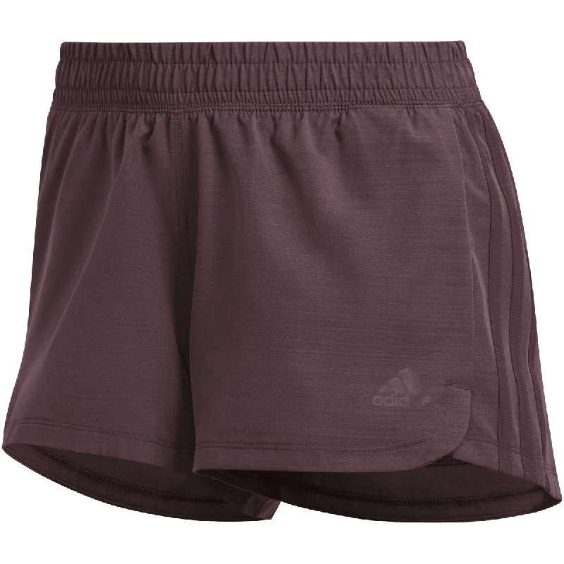 Move With Confidence In Discounted Yoga Outfits Women's Heather Woven Pacer Shorts
