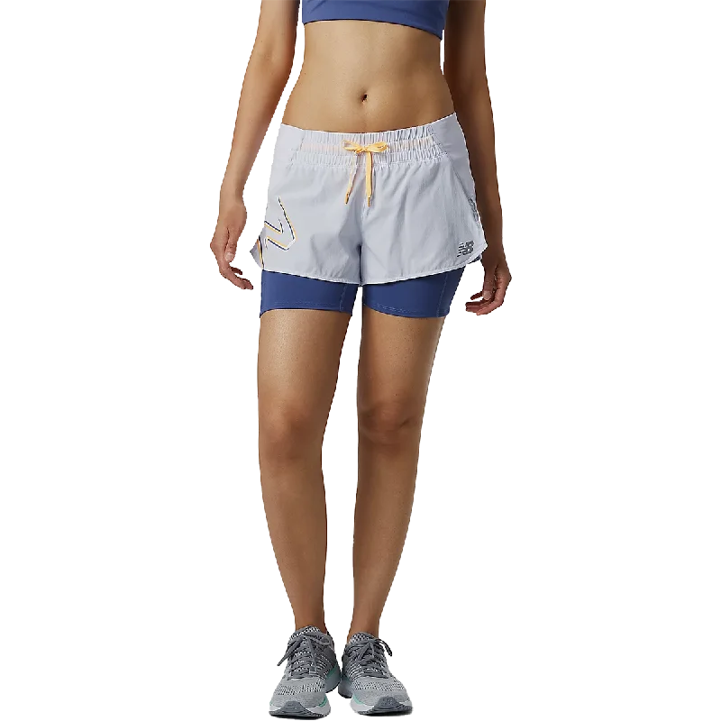 Your Go-To Yoga Outfits Now More Affordable Women's Printed Impact 2-in-1 Short