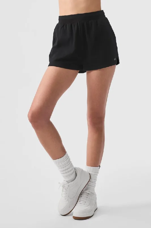 Move Freely With Premium Yoga Clothes At Great Prices Low Key Sweat Short - Black