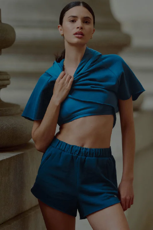 Shop High-Quality Yoga Apparel At Exclusive Discounts In The Air Dolphin Short - Eclipse Blue Shop High-Quality Yoga Apparel At Exclusive Discounts In The Air Dolphin Short - Eclipse Blue