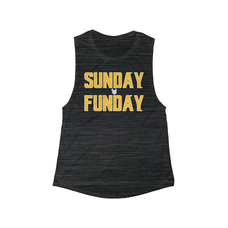 Ultimate Comfort And Style Now At Lower Prices Women's Flowy Scoop Muscle Tank - SUNDAY FUNDAY