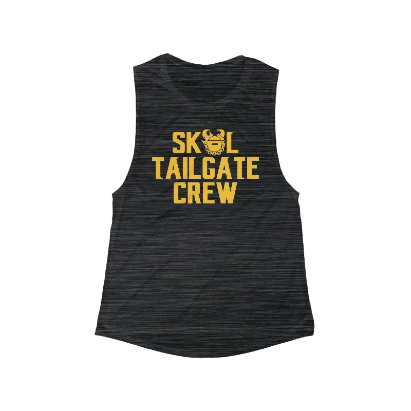 Lightweight, Breathable Yoga Wear At Special Prices Women's Flowy Scoop Muscle Tank - Tailgate Crew