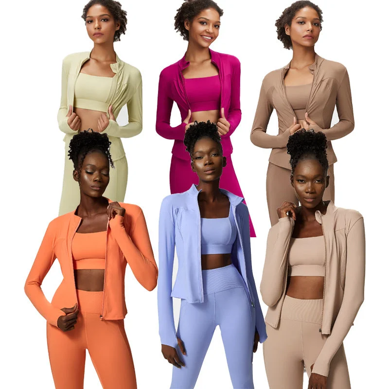 High-Quality Yoga Clothing At Budget-Friendly Prices Women's Three-Piece Tight Yoga Suit Suit Plus Size Sports Fitness Suit 7 Colors High-Quality Yoga Clothing At Budget-Friendly Prices Women's Three-Piece Tight Yoga Suit Suit Plus Size Sports Fitness Suit 7 Colors