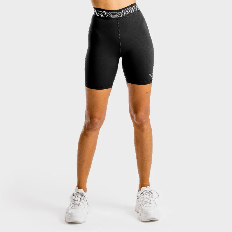 Find Balance In Stylish And Affordable Yoga Wear Wonder Woman Cycling Shorts - Onyx