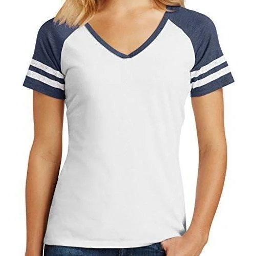 White/Heathered Navy