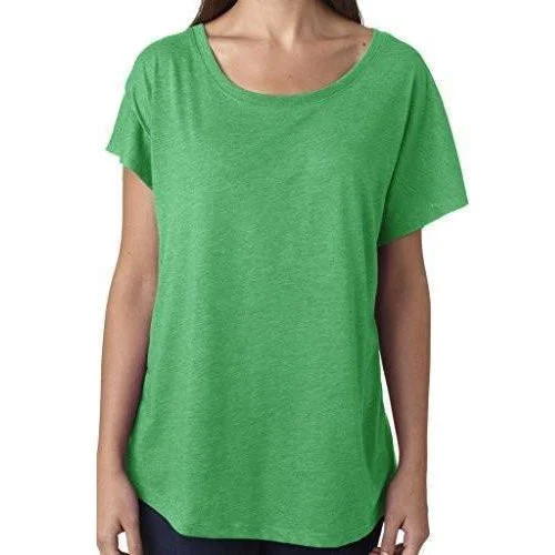 Your Go-To Yoga Outfits Now More Affordable Womens TriBlend Dolman Tee Shirt