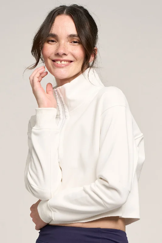 Flexibility Meets Affordability In Our Yoga Wear Sale Zip It Up Pullover