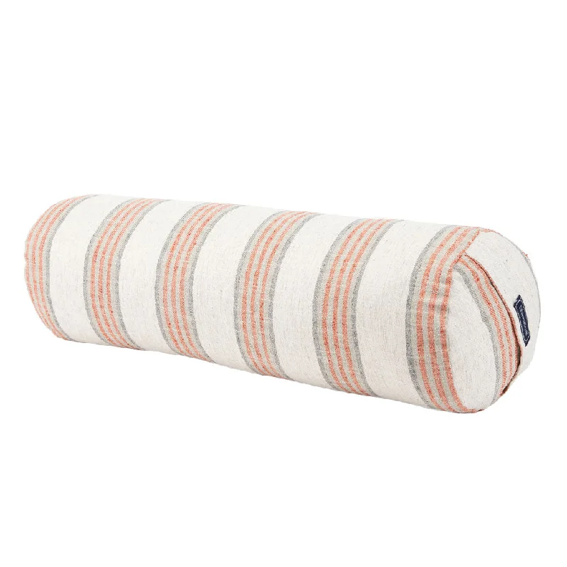 Relax And Restore With Yoga Accessories On Sale Coral Stripe Bolster