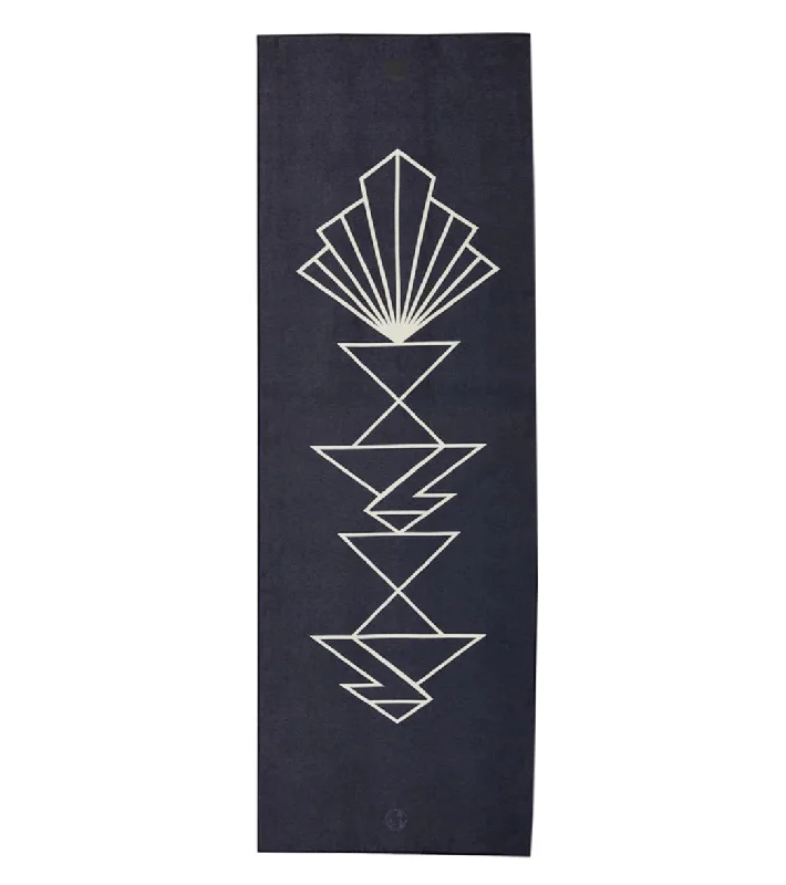 Elevate Your Yoga Journey With Special Deals Manduka Yogitoes+ Repreve® Yoga Mat Towel, 71" Nouveau Totem