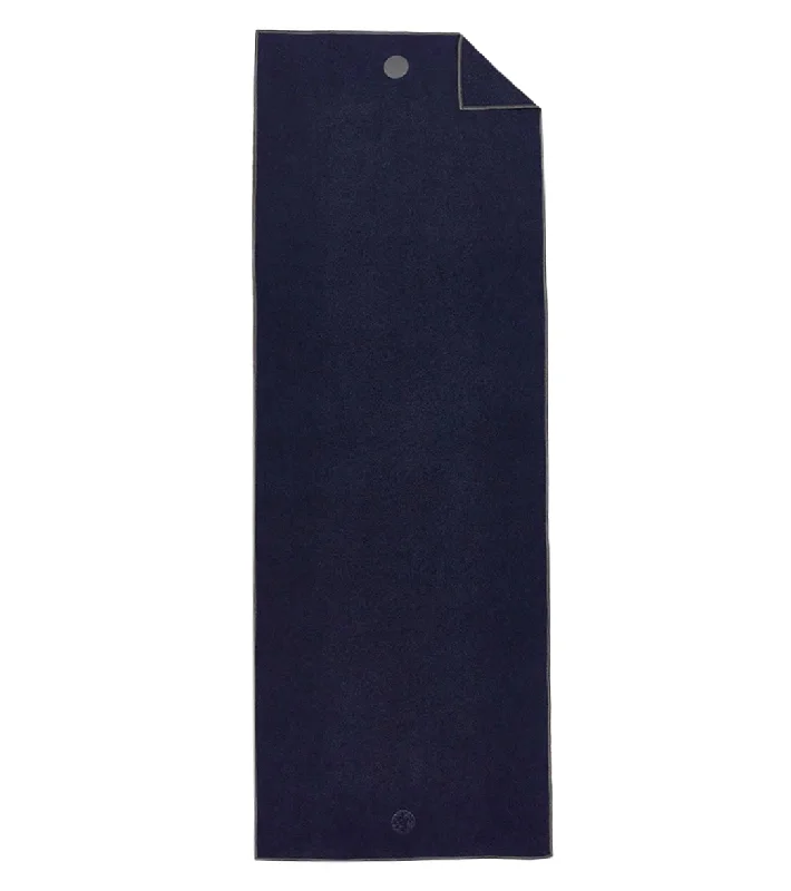 Feel Grounded With Yoga Mats At Discounted Prices Manduka Yogitoes® Yoga Mat Towel, 79" Midnight