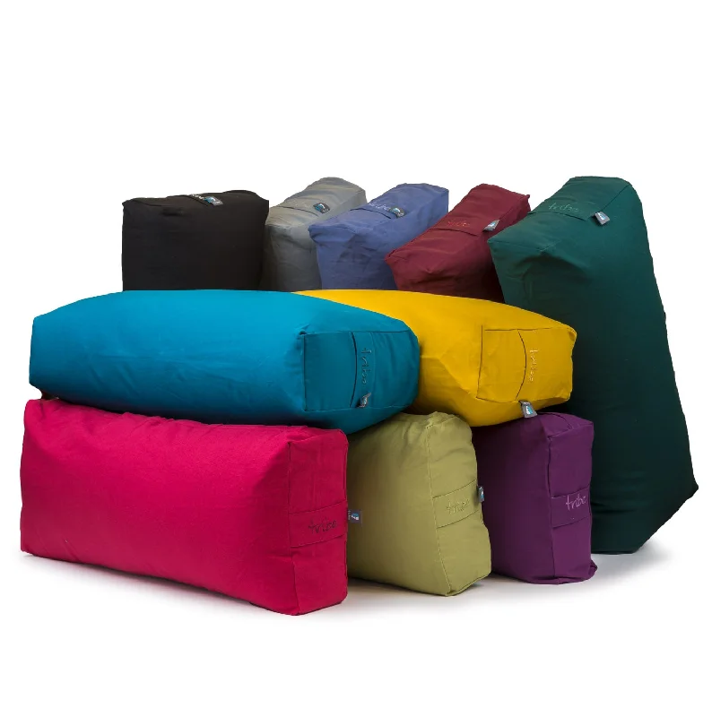Your Yoga Journey Starts With Savings Rectangular Bolster - Organic Cotton