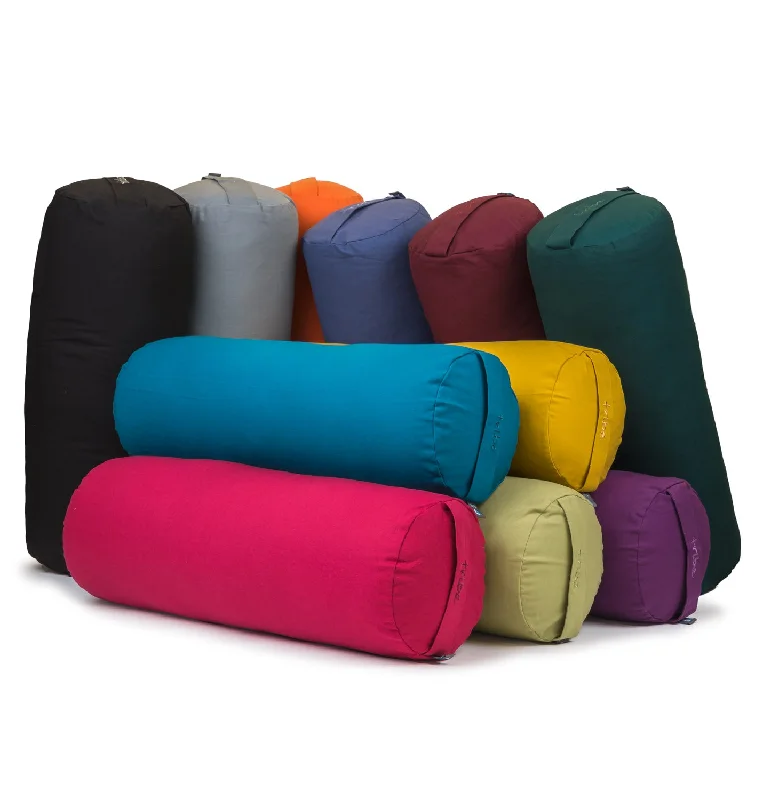 Limited-Time Yoga Gear Sale Round Bolster - Organic Cotton