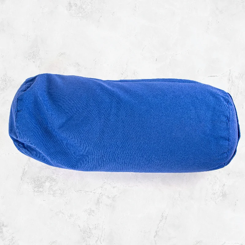 Find Balance With Our Yoga Discounts Support Bolster Pillow - Blue