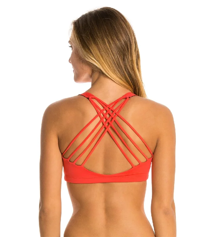 Flow Into Savings With Trendy Yoga Apparel Onzie Chic Yoga Sports Bra Rose