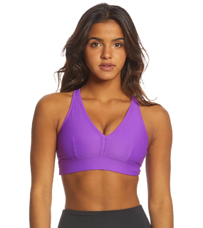 The Best Styles At The Best Prices Onzie Stunning Yoga Sports Bra Electric Purple