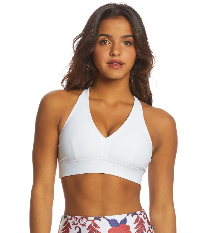 Your Practice Deserves The Best—At Better Prices Onzie Stunning Yoga Sports Bra White