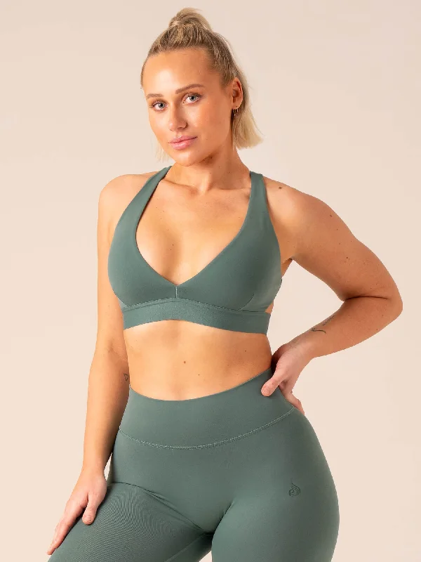 Premium Yoga Wear At Special Discounts Prime Sports Bra - Emerald