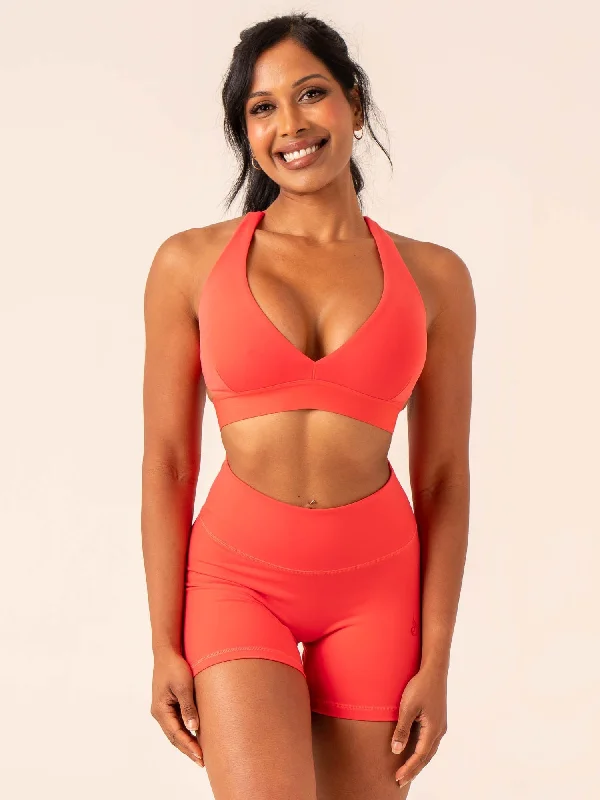 Fashionable Yoga Apparel Now On Sale Prime Sports Bra - Watermelon