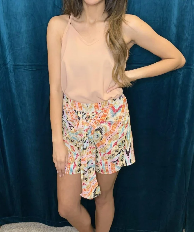 Move Freely With Premium Yoga Clothes At Great Prices Aztec Shorts In Pink