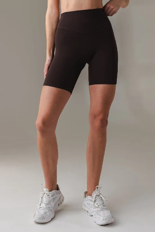Trendy Yoga Outfits At Budget-Friendly Prices Cloud II™ Biker Short - Espresso