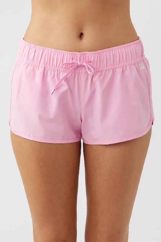 Your Go-To Yoga Outfits Now More Affordable Laney 2" Stretch Boardshort In Pink