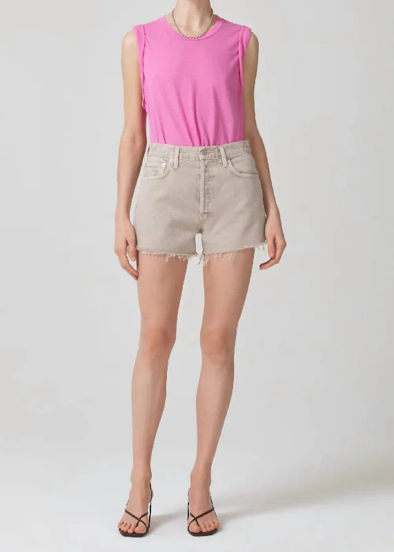 Sweat In Style With Yoga Clothing Discounts Marlow Short In Frosted